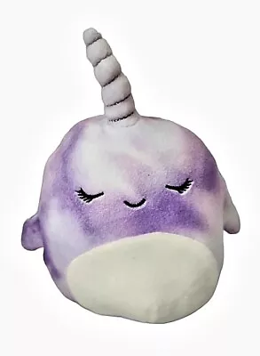 5  Squishmallows Nabila Purple Narwhal SOFT Plush Pillow Toy Squishmallow Ocean • $6.50