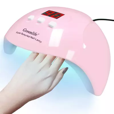 UV LED Nail Lamp - 54W Portable Professional Curing Lamp For Gel Nails With 18Pc • $23.83