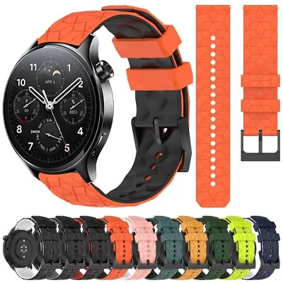 Silicone Strap For Xiaomi Mi Watch S1 S2 Color 46 42mm Amazfit GTR GTS GT2 Band • £2.39