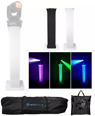 (1) Totem Light Stand W/Black+White Scrims For American DJ Vizi Beam 5R • $199.95