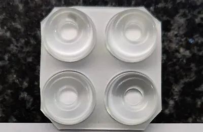 4x PRO Vibration Isolation Gel Pads / FEET (CLEAR) FOR Satellite/Mini Box/Router • £3.50