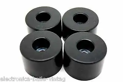 4x Rubber Foot Feet 1 1/2in X 0 31/32in X 0 1/4in For Vox FENDER Marshall • $13.79