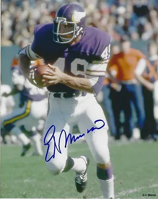 Signed 8x10 ED MARINARO Minnesota Vikings Autographed Photo - W/COA • $9.99