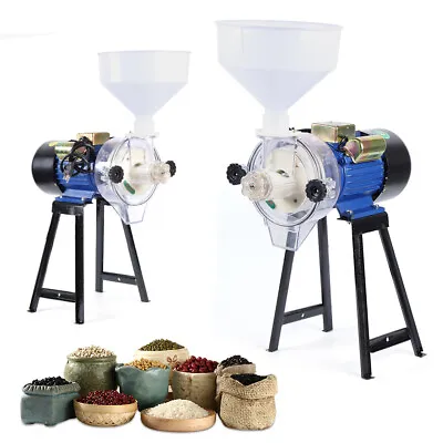 £175.49 • Buy 2200W Electric Feed Mill Wet Cereals Grinder 220V For Corn Grain Coffee Wheat 