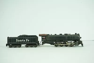 Mantua HO Scale Santa Fe 4-8-4 Steam Engine #4073 & Tender Works No Box B66 • $21