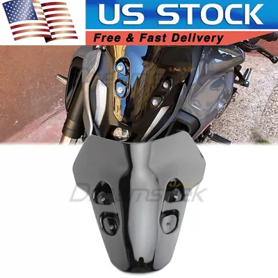 Motorcycle Windshield For Yamaha MT-07 MT07 2021 2022 Windscreen Wind Deflector • $26.99