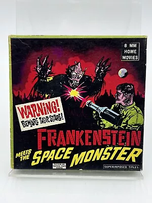 Frankenstein Meets The Space Monster 8mm With Original Box.       B9 • $36