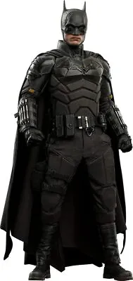 Movie Masterpiece THE BATMAN Batman 1/6 Action Figure Black DC Comics Hot Toys • $741.59