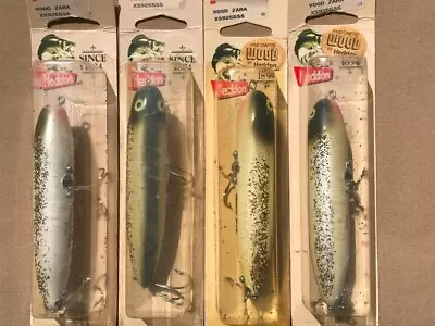 Heddon Wood Zara Spook NIB Lot Of 4 All Are XS9255ss • $60