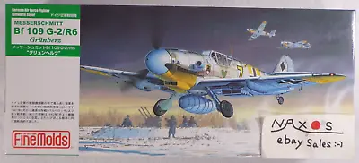 FINE MOLDS 1:72 Messerschmitt Bf 109G-2/R6 *Grünherz* Luftwaffe JG54 No.:FL-18 • $24