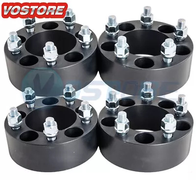 (4) 2 Inch 5x4.5 Black Wheel Spacers Adapters Fits Ford Mustang Ranger Explorer • $79.50