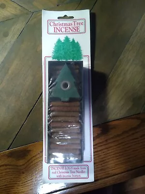 Vintage Christmas Tree Incense Original Package - Miniature Yule Logs! New • $9.95