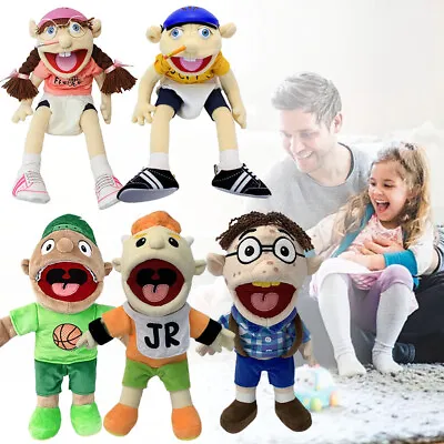 Jeffy Hand Puppet Boy Joseph Cody Feebee Plush Toy Doll Removable Puppet Gift • £10.39