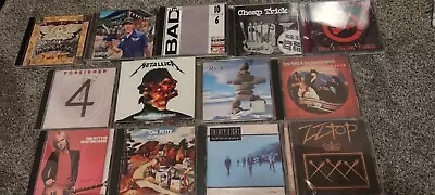 LOT 13 Hard/Classic Rock CDs Tom Petty Foreigner Bad Company Metallica 70s 80s • $19.75