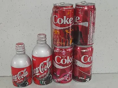 Coca Cola Cans Collector Series & Bottles • $15