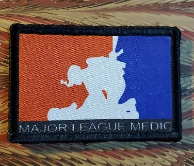 Major League Medic Morale Patch Tactical Military Army Hook Badge USA • $8.49