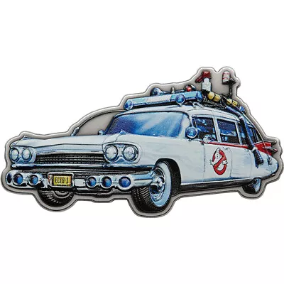 2024 $5 Ghostbusters 2oz Silver Ecto-1 Shaped Coin • $329