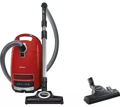 Miele C3 FLEX Cat & Dog Bagged Cylinder Vacuum Cleaner Red • £389