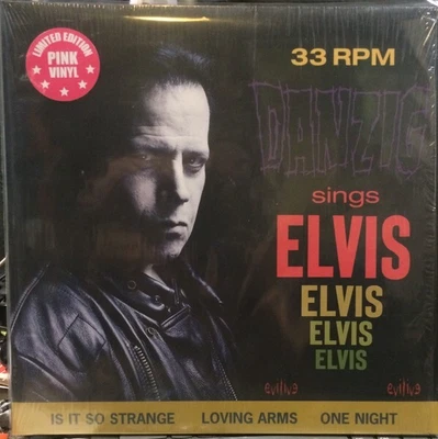 £54 • Buy Danzig - Sings Elvis LP Pink Vinyl Ltd RP Sealed