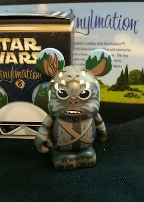 DISNEY Park Vinylmation 3  Set 6 Star Wars Return Jedi Ewok Teebo With Box  • $6.99