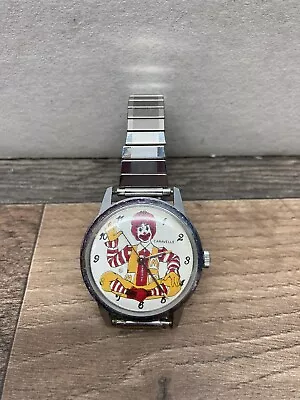 1972 Ronald McDonald Wristwatch By Caravelle With Flexon Band #UNTESTED# • $100