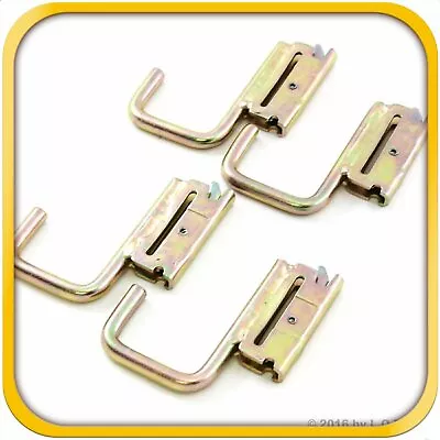 4 E Track Square J Hook System Flatbed Trailer Jacket Motorcycle Helmet Rack New • $23.05