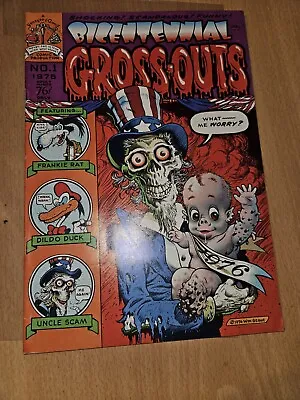 Bicentennial Gross-outs No1 Underground Comic Production 1972 Very Rare • £7