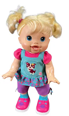 Hasbro Baby Alive Wanna Walk Baby Doll Blonde (Model: 98859) Collectible VIDEO • $29