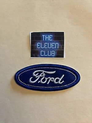 Ford Patch Logo Blue Oval F-150 XLT 250 Raptor Maverick Bronco Mustang Ranger • $5.99