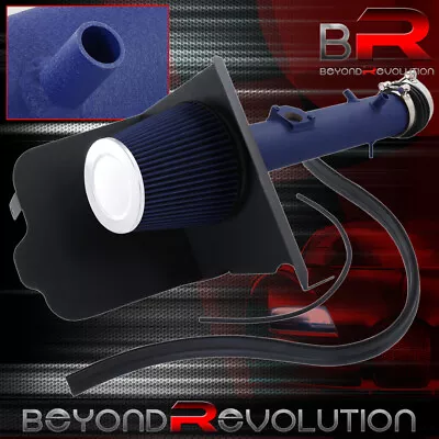 For 2005-2011 Tacoma V6 Blue Aluminum Pipe Cold Air Intake + Heat Shield Filter • $61.99