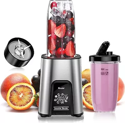 Blender For Shakes Smoothies Personal Blenders For Kitchen 22 Oz To-Go Cups USA • $42.99