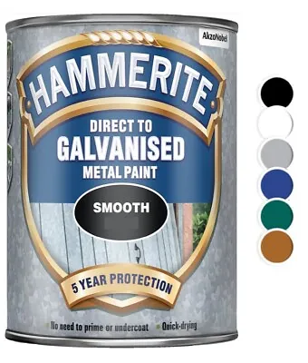£18.48 • Buy Hammerite - Direct To Galvanised Metal Paint - 750ML- All Colours
