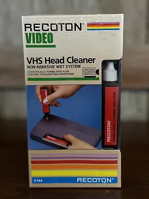 Vintage Recoton VHS Head Cleaner SEALED • $6.95