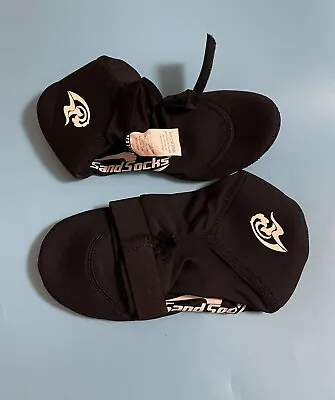 Sand Socks Vincere Black Size Medium • $19.95