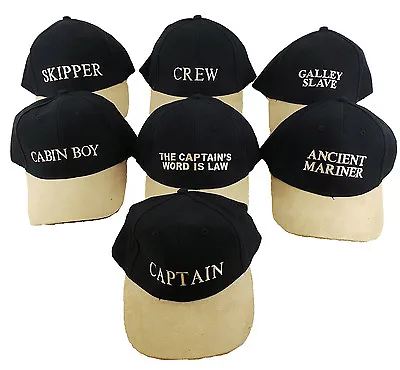 Quality Marine Yachting Crew Boat Cap Hat Sailing Boating Dinghy Peak - New • £13.01