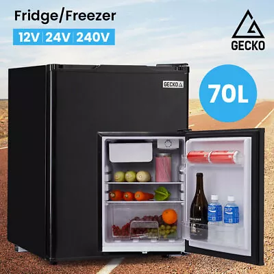 PRESALE GECKO 70L Portable Bar Fridge And Freezer 12V/24V/240V Caravans Camping • $429