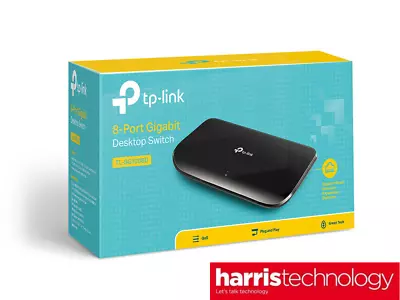 TP-Link TL-SG1008D 8 Port 1000Mbps Gigabit Ethernet Switch Plug And Play • $38.50