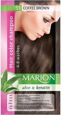 Hair Dye Shampoo In Bag Semi-Permanent Colour 4-8 Washes With Aloe And Keratin • £4.86