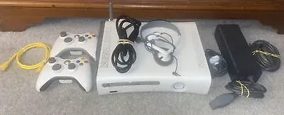 Microsoft Xbox 360 Pro Bundle - 20GB HDD - 2x Controllers - Power & Cables • $59.97