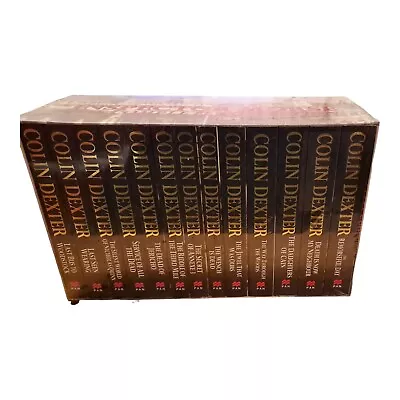 Inspector Morse The Complete Collection Colin Dexter 13 Book Box Set New Sealed • £17.99