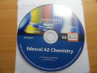 Edexcel A2 Chemistry - A PEARSON COMPANY - Active Book- Media • £5