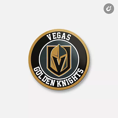 Vegas Golden Knights NHL | 4'' X 4'' Round Decorative Magnet • $5.80