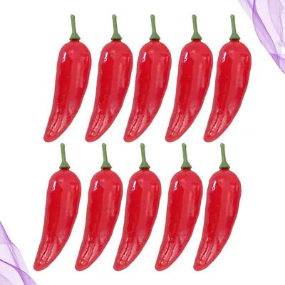 £5.64 • Buy  36 Pcs Chili Model Artificial Vegetables Artifical Small Pepper