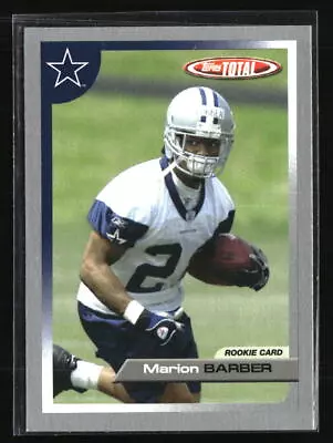 Marion Barber 2005 Topps Total #540 RC Football Card • $1.99