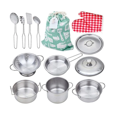 $32.38 • Buy Play Pots And Pans Toys For Kids, Kitchen Playset Pretend Play Toys - Pretend...