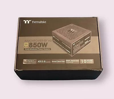 850W Thermaltake Toughpower GF A3 Native PCIe 5 Fully Modular 80PLUS Gold 12VHPW • £95