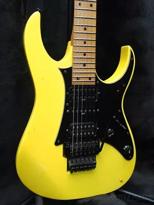 Ibanez RG550 -Desert Sun Yellow- 1990 DiMarzio LiquiFire Replacement!! Japan Vin • $1506