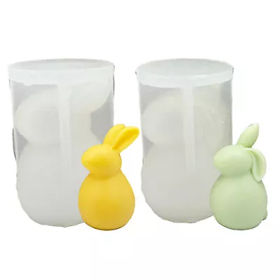 Bunny Mold Animal Molds Silicone Easter Rabbit Silicone Mould Resin Candy Mold • $13.94