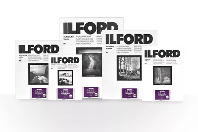 Ilford Multigrade V RC Deluxe Glossy - 8x10 Darkroom Printing Paper - 250 Sheets • £169.95