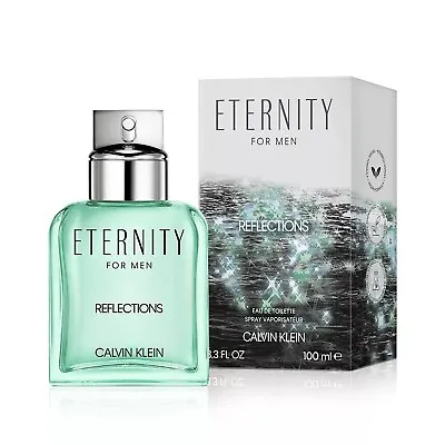 Calvin Klein Eternity For Men Reflections 100ml EDT Spray - Brand New • £29.17